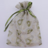 Organza Gift Jewelry Bag, 70x90mm Sold by Bag