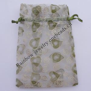 Organza Gift Jewelry Bag, 110x160mm Sold by Bag