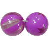  Colorful Acrylic Beads, Round 12mm, Sold by Bag