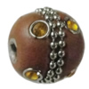 Indonesia Beads Handmade, Drum 13x15mm, Hole:Approx 3mm, Sold by PC