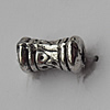  Bead Zinc Alloy Jewelry Findings Lead-free, 8x15mm Hole:2.5mm, Sold by Bag