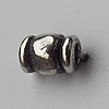  Bead Zinc Alloy Jewelry Findings Lead-free, 6x9mm Hole:2.5mm, Sold by Bag