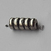  Bead Zinc Alloy Jewelry Findings Lead-free, 5x10mm Hole:1mm, Sold by Bag