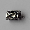  Bead Zinc Alloy Jewelry Findings Lead-free, 8x6mm Hole:3mm, Sold by Bag