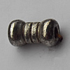 Bead Zinc Alloy Jewelry Findings Lead-free, 6x10mm Hole:2mm, Sold by Bag