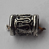  Bead Zinc Alloy Jewelry Findings Lead-free, 7x9mm Hole:3mm, Sold by Bag