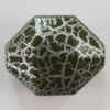 Crackle Acrlylic Beads, 26x21mm, Hole:1.5mm, Sold by Bag