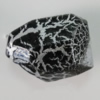 Crackle Acrlylic Beads, Nugget 18x14mm, Hole:1mm, Sold by Bag