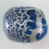 Crackle Acrlylic Beads, 23x19mm, Hole:2mm, Sold by Bag