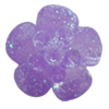 Resin Cabochons, No Hole Headwear & Costume Accessory, Flower 12mm, Sold by Bag