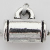 Connector Zinc Alloy Jewelry Findings Lead-free, 8x7mm, Hole:1mm, Sold by KG