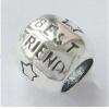 Sterling Silver Beads European Style, Drum, 8.5x7.5mm, Hole:Approx 5MM, Sold by PC