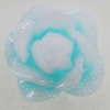 Resin Cabochons, No Hole Headwear & Costume Accessory, Flower 14mm, Sold by Bag