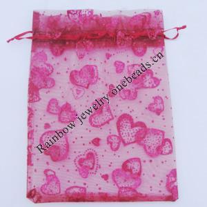 Organza Gift Jewelry Bag, 90x120mm Sold by Bag