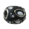Indonesia Beads Handmade, Column 16x14mm, Hole:Approx 4mm, Sold by PC