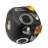 Indonesia Beads Handmade, Cube 17x17mm, Hole:Approx 3mm, Sold by PC