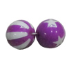 Handmade Solid Acrylic Beads, Round 12mm, Sold by Bag