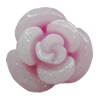 Resin Cabochons, No Hole Headwear & Costume Accessory, Flower 10mm, Sold by Bag