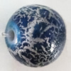 Crackle Acrlylic Beads, Round  16mm, Sold by Bag