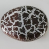Crackle Acrlylic Beads, Flat Teardrop 26x20mm, Hole:1.5mm, Sold by Bag