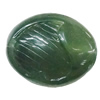 Imitate Gemstone Acrylic Beads, Flat Oval 32x26mm Hole:2.5mm, Sold by Bag