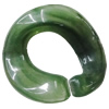 Imitate Gemstone Acrylic Beads, Twist Donut 32mm, Sold by Bag