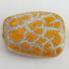 Crackle Acrlylic Beads, Trapezium 30x27mm, Hole:1mm, Sold by Bag