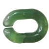 Imitate Gemstone Acrylic Beads, 19x14mm, Sold by Bag