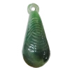 Imitate Gemstone Acrylic Pendant, 24x10mm Hole:1mm, Sold by Bag