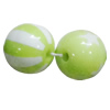 Handmade Solid Acrylic Beads, Round 16mm, Sold by Bag