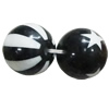 Handmade Solid Acrylic Beads, Round 16mm, Sold by Bag