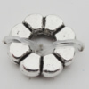 Bead Zinc Alloy Jewelry Findings Lead-free, 8x8mm, Hole:2mm, Sold by Bag