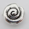 Bead Zinc Alloy Jewelry Findings Lead-free, 14x14mm, Hole:1mm, Sold by Bag