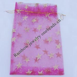 Organza Gift Jewelry Bag, 90x120mm Sold by Bag