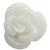 Resin Cabochons, No Hole Headwear & Costume Accessory, Flower 6mm, Sold by Bag