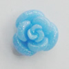 Resin Cabochons, No Hole Headwear & Costume Accessory, Flower 8mm, Sold by Bag