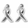 Zinc alloy Breast Cancer Charm, 14.5x10mm, Sold by Bag 