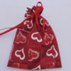 Organza Gift Jewelry Bag, 70x90mm Sold by Bag