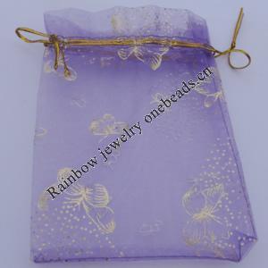 Organza Gift Jewelry Bag, 70x90mm Sold by Bag