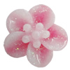 Resin Cabochons, No Hole Headwear & Costume Accessory, Flower 10mm, Sold by Bag