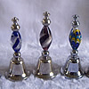 Dinner bell Lampwork, About 80mm, Sold by PC