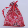 Organza Gift Jewelry Bag, 70x90mm Sold by Bag