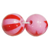 Handmade Solid Acrylic Beads, Round 20mm, Sold by BagHandmade Solid Acrylic Beads, Round 20mm, Sold by Bag