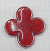 Resin Beads, Cross 40mm Hole:1.5mm, Sold by Bag