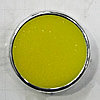 Plating Resin Beads, Flat Round 16mm Hole:2mm, Sold by Bag