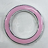 Plating Resin Beads, Donut 60mm Hole:2.5mm, Sold by Bag