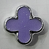 Resin Beads, Cross 20mm Hole:2mm, Sold by Bag