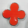 Resin Beads, Cross 39mm Hole:2mm, Sold by Bag