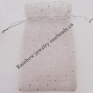 Organza Gift Jewelry Bag, 90x120mm Sold by Bag