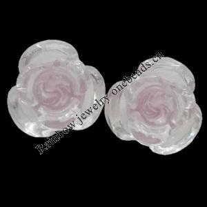 Resin Cabochons, No Hole Headwear & Costume Accessory, Flower 10mm, Sold by Bag